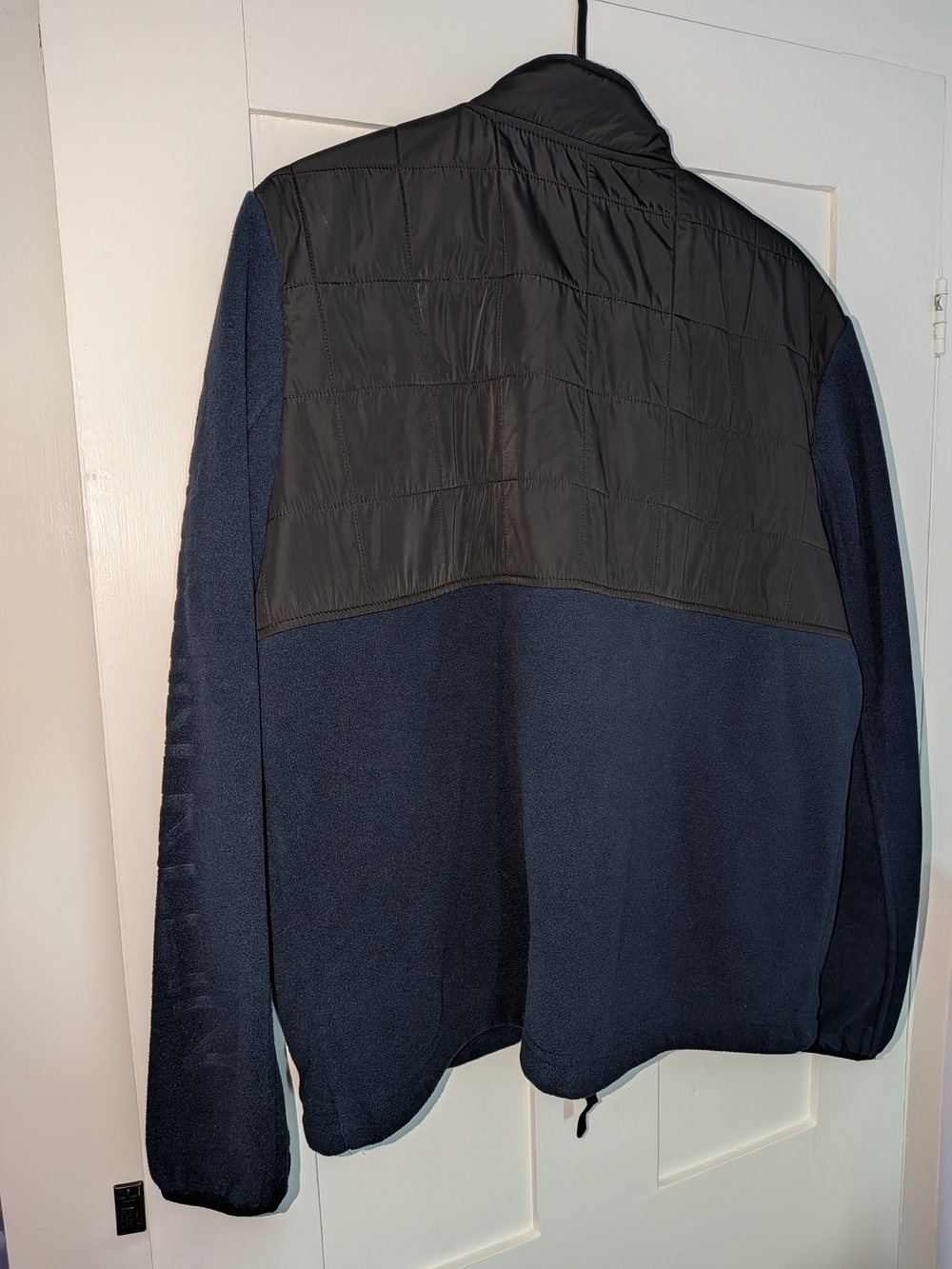 Calvin Klein Navy and Black Hybrid Performance Jacket - Picture 14 of 14